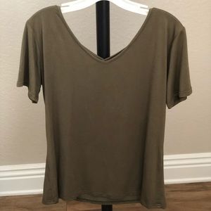 Romastory Cut Out Back Top Tee